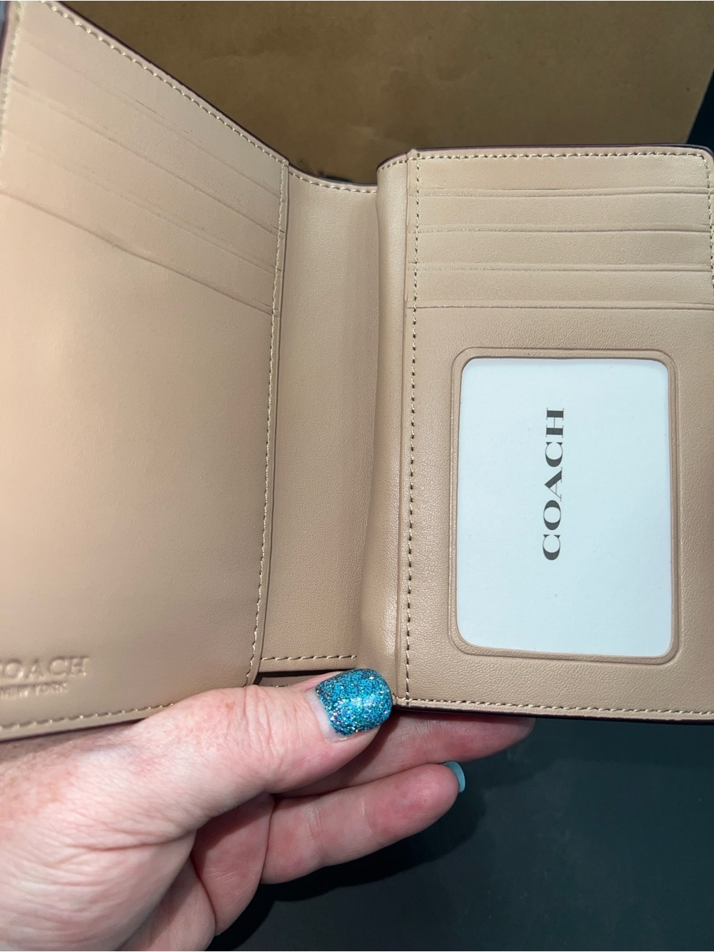 NWT COACH Rainbow Sand Multi Signature Small Wallet - Picture 4 of 9